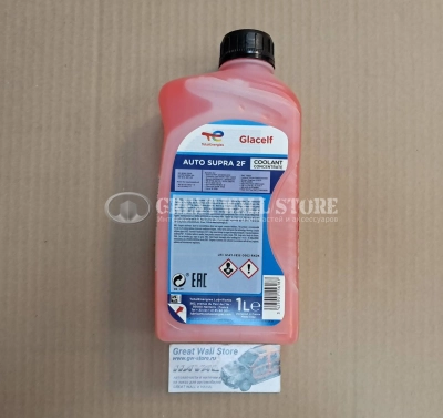 Антифриз TOTAL GLACELF AUTO SUPRA концентрат G12 оранжевый (1л.)