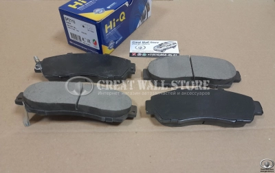 Колодки тормозные передние (комплект) HOVER H5 дизель, H3 NEW Turbo, Haval H6, H6 Coupe, F7, F7X, M6, Dargo 4WD, H7, EXEED VX, TXL (Sangsin)