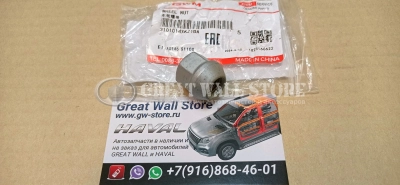 Гайка колесная Haval M6, H5 II-поколен., H9 II-поколение, Tank 300, 500, GW Poer, Poer KingKong (ОРИГИНАЛ 3101011ASZ08A)