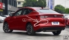 Накладка заднего бампера декоративная левая Jac J7
